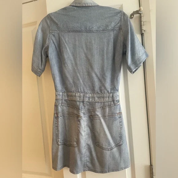 RAG&BONE Miramar Denim Dress - Picture 3 of 5